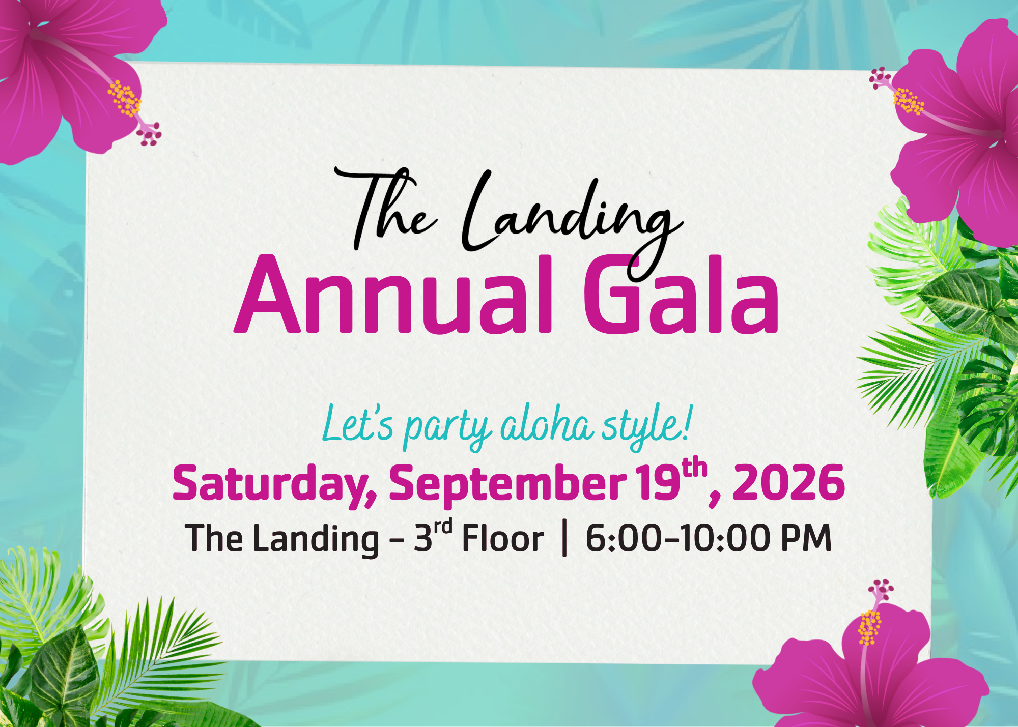 Save the Date