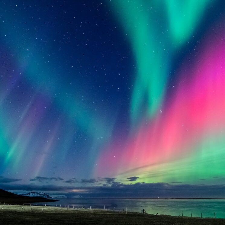 Colorful,Northern,Light,In,Iceland Colorful,Northern,Light,In,Iceland